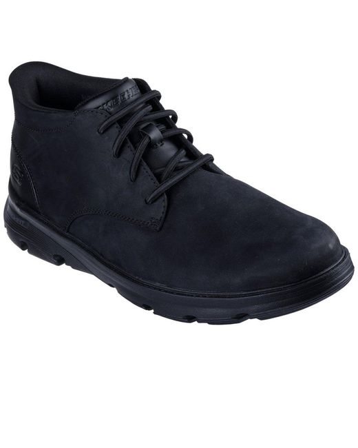 Skechers Blue Arch Fit Garza Ridley Chukka Boots for men