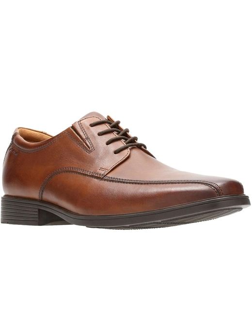 Save 45% Clarks Leather Tilden Walk Wide Lace-up Derby Shoes in Brown for Men Mens Shoes Lace-ups Derby shoes 
