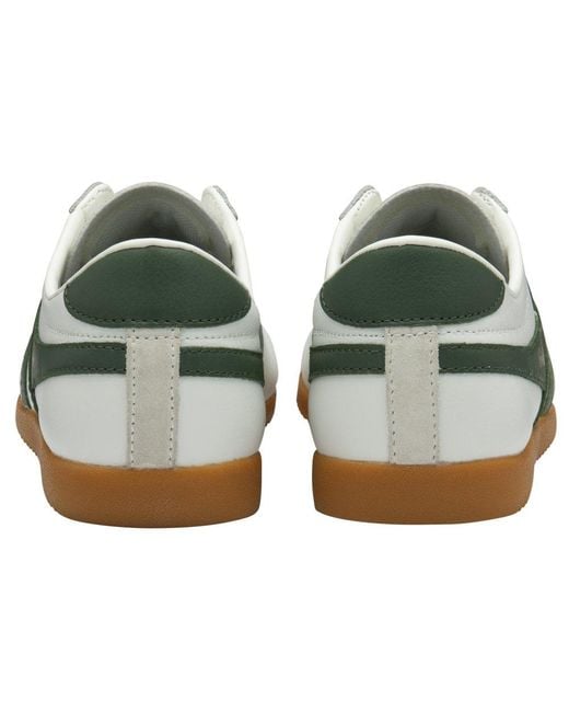Gola White Bullet Leather Trainers