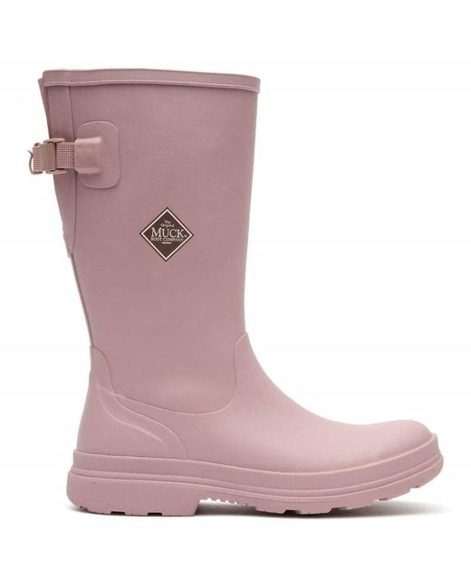 Muck Boot Pink Rainscape Tall Wellingtons