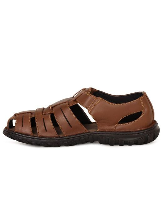 Lotus Brown Bruno Sandals for men