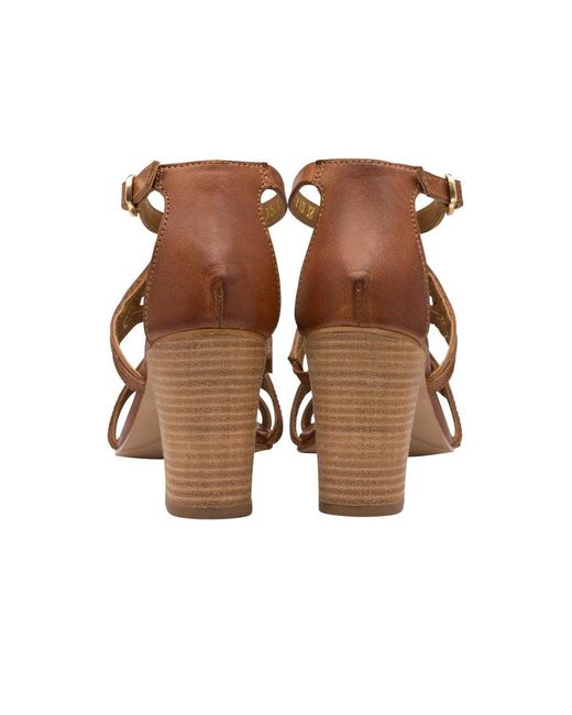 Ravel Brown Coreen Heeled Sandals