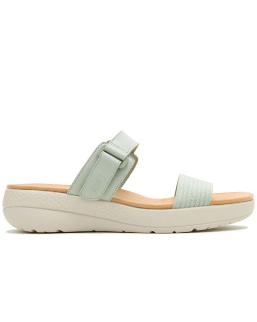 Hush Puppies Metallic Breathe Slide Sandals