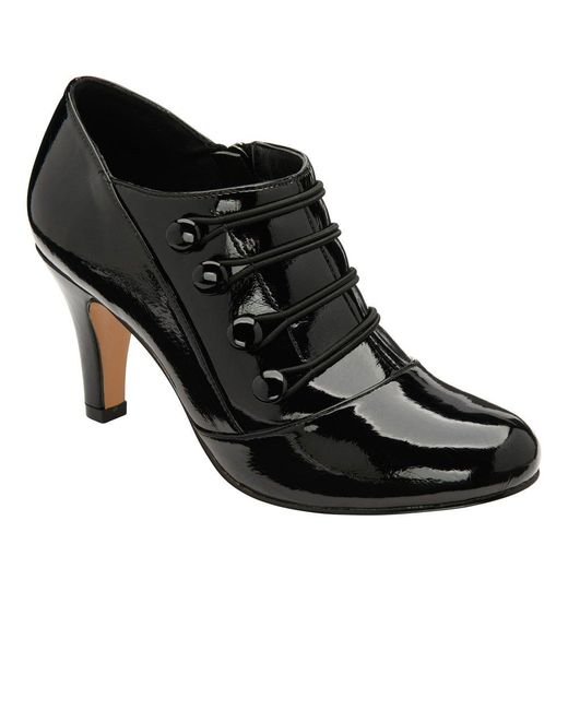 Lotus Black Gem Shoe Boots