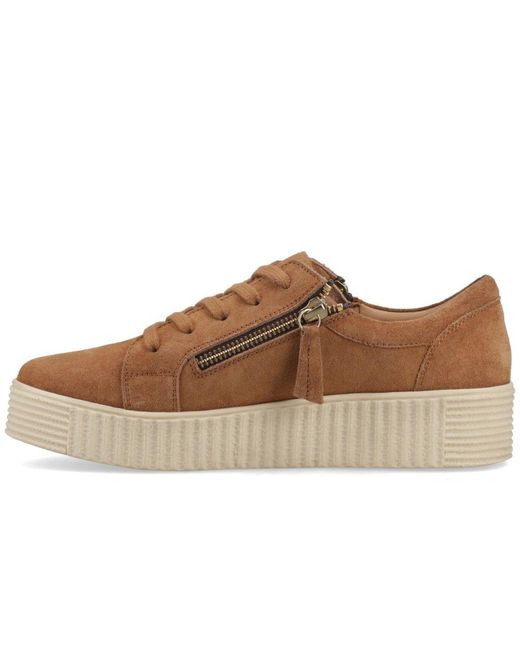 Hush Puppies Brown Tara Trainers