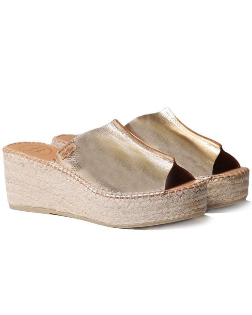 Toni Pons Natural Ivonne Wedge Heel Sandals