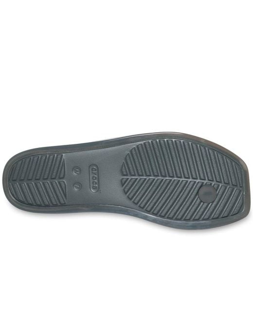 CROCSTM Blue Miami Jelly Toe Loop Sandals
