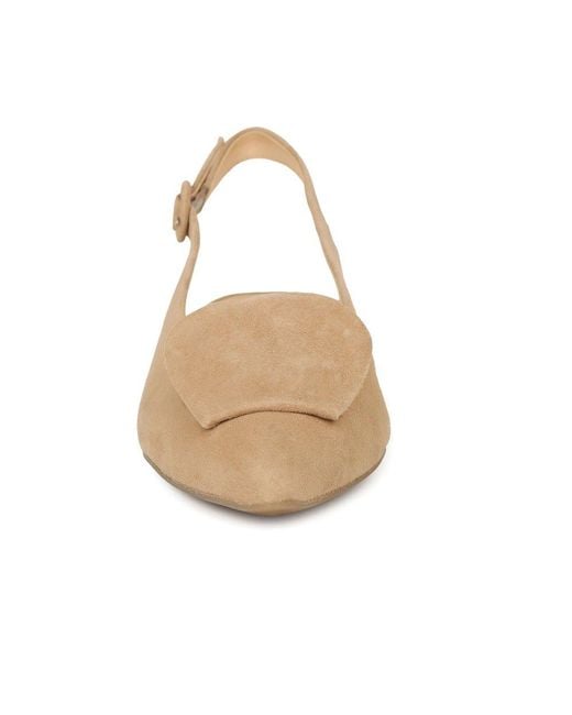 Paul Green Natural Kaia Slingback Sandals