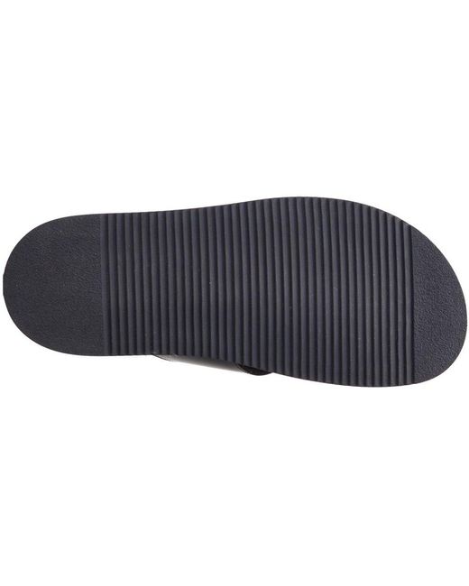 Base London Blue Webb Sliders for men