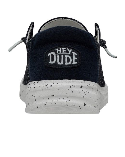 Hey Dude Black Wendy Sox Shoes