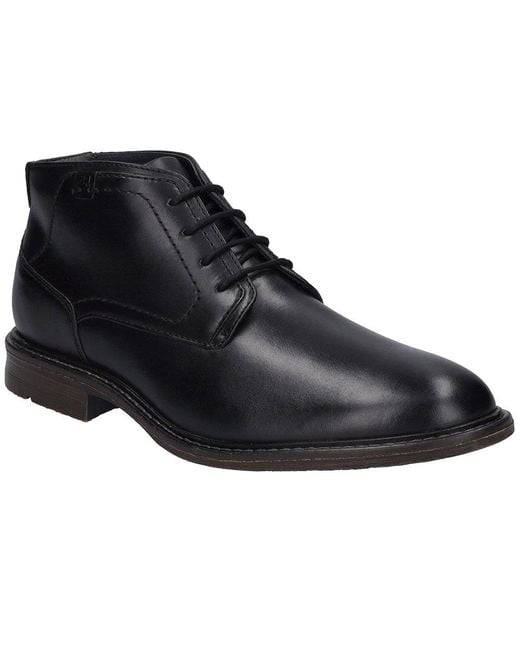 Josef Seibel Black Earl 04 Boots for men