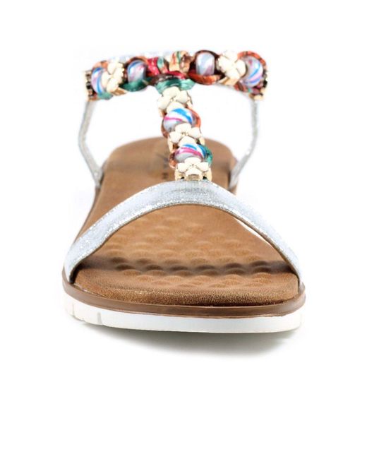 Lunar Metallic Tempo Sandals