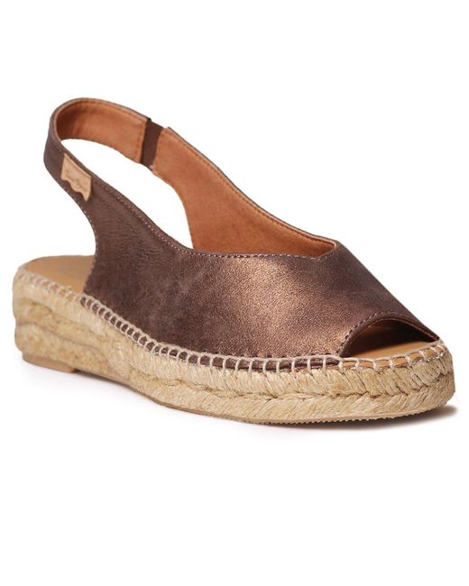 Toni Pons Brown Erica Sandals