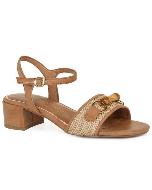 Marco Tozzi Brown Alicante Sandals
