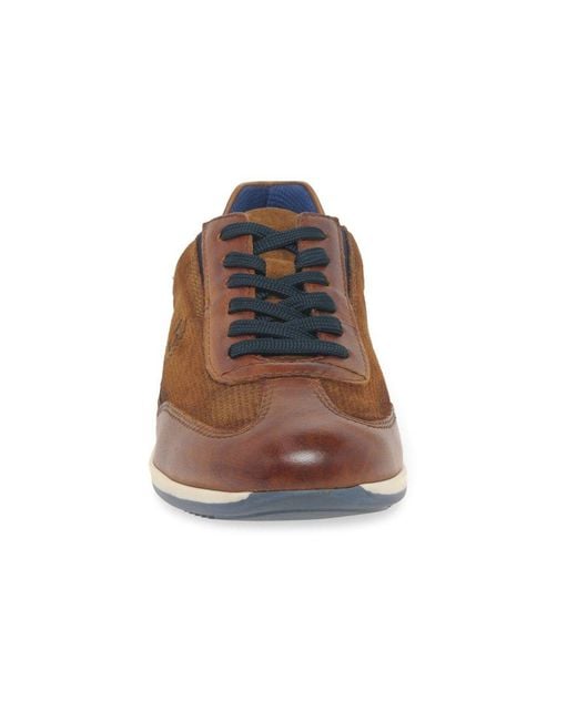 Bugatti Brown Torre Trainers for men
