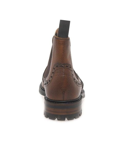 Cheaney Brown Tamar C Formal Boots for men