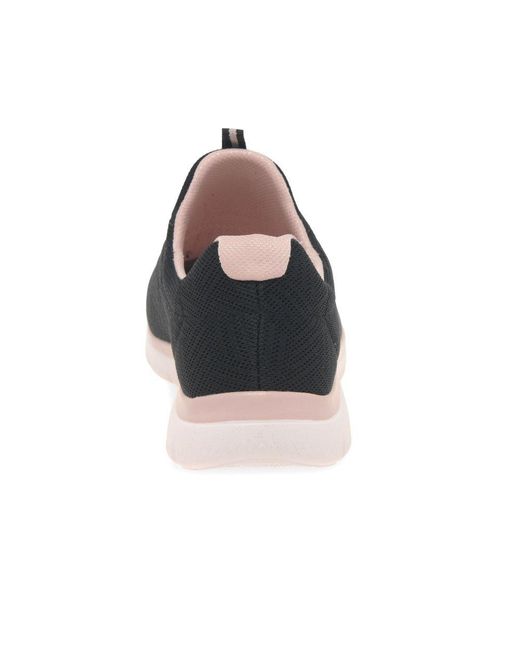 Skechers Black Summits Trainers
