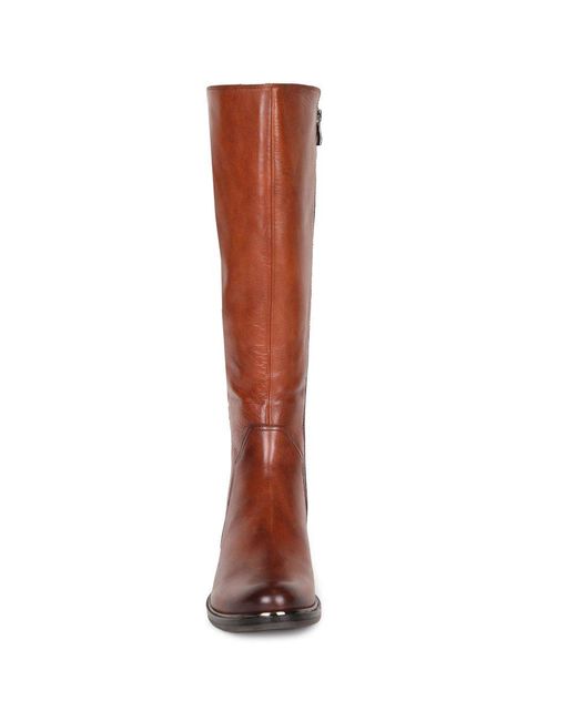 Caprice Brown Locket M Knee High Boots