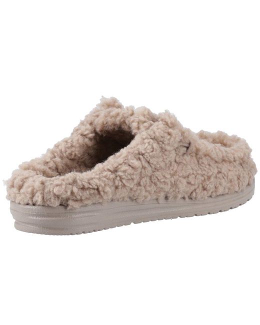 HeyDude Pink Wally Slippers for men