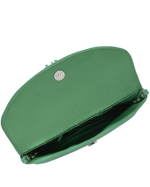 Lotus Green Rose Clutch Bag