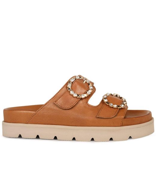 Tamaris Brown Maui Sandals
