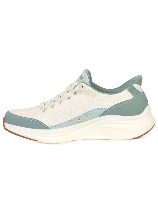 Skechers White Slip