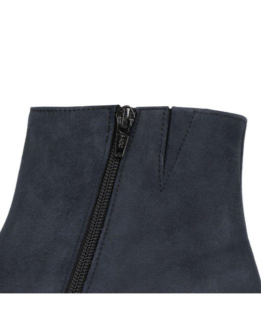 Gabor Blue Buzz Ankle Boots