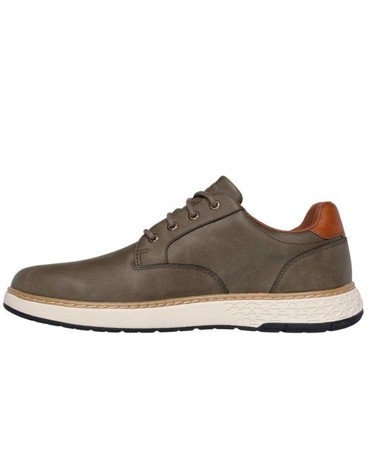 Skechers Gray Garlan Pryor Shoes for men