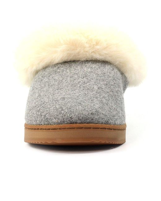 Lunar Gray Cranbrook Boxed Slippers