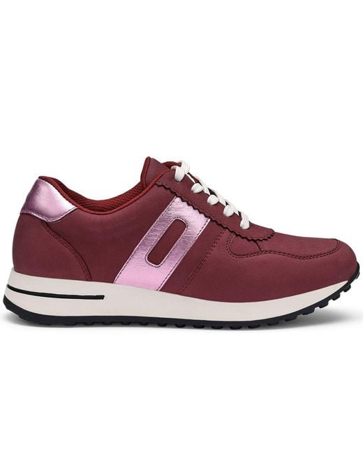 Hotter Red Revival Trainers
