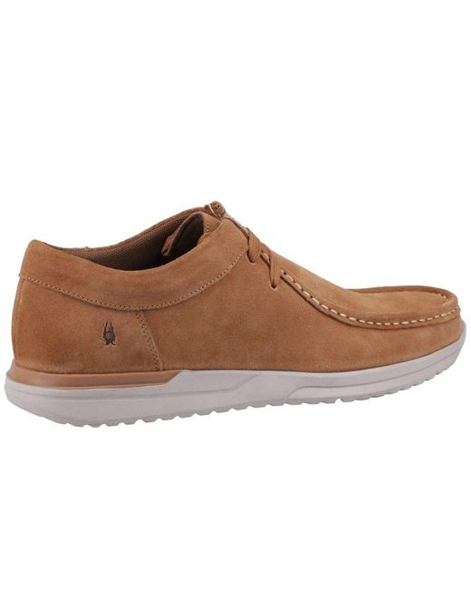 Hush Puppies Brown Hendrix Lace Up Shoes for men