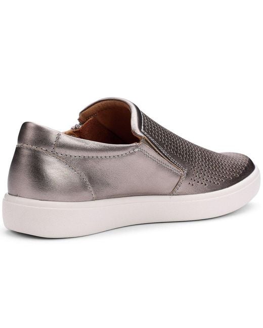 Hotter Gray Daisy Wide Fit Slip On Trainers