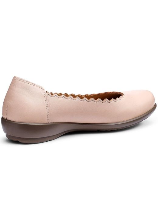 Hotter Pink Eider Ballet Pumps