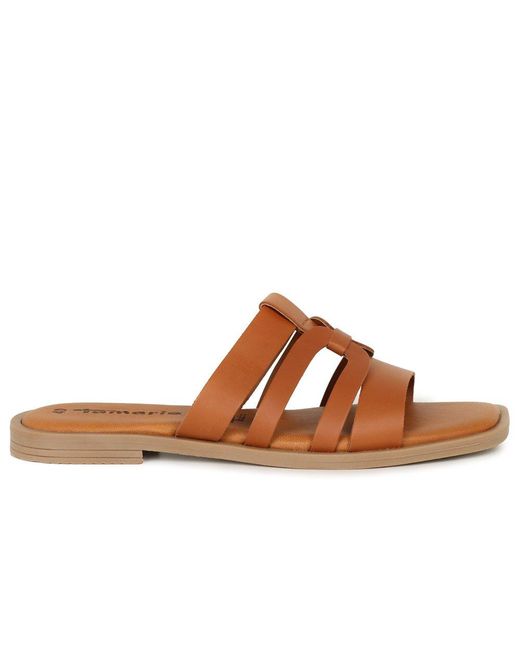 Tamaris Brown Dahlia Sandals