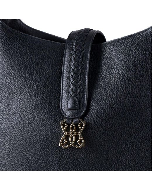 Lakeland Leather Blue Dalston Hobo Bag