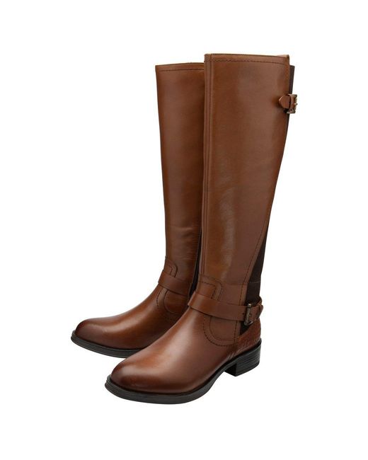 Ravel Brown Eildon Knee High Boots