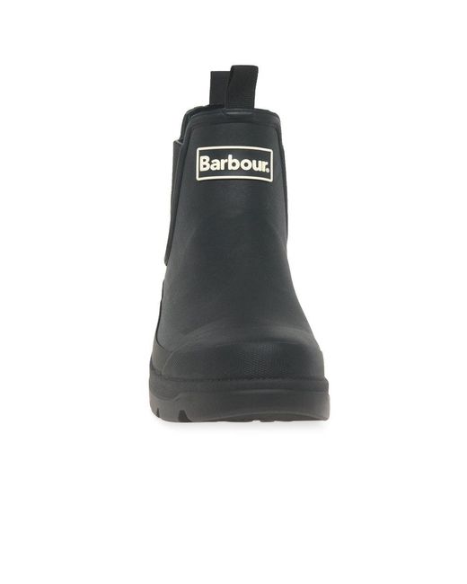 Barbour Black Nimbus Wellingtons for men