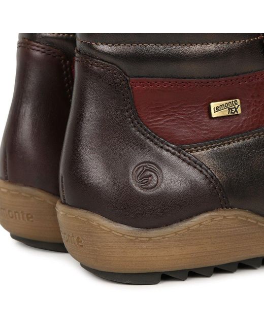 Remonte Brown Duece Ankle Boots