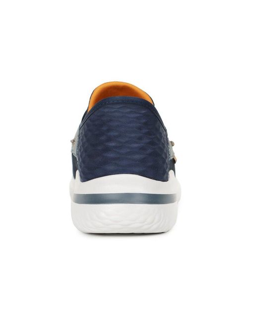 Skechers Blue Delson 3.0 Roth Slip for men