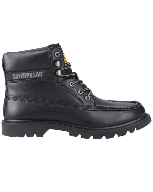 Caterpillar Black Colorado Moc Toe Boots for men