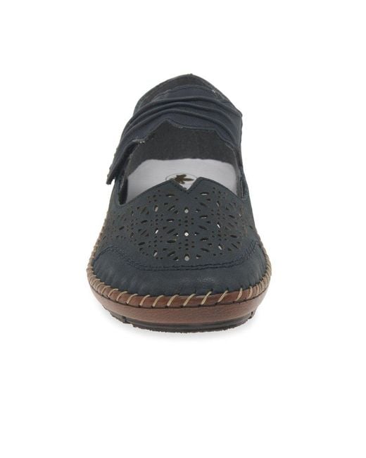 Rieker Blue Deloris Shoes