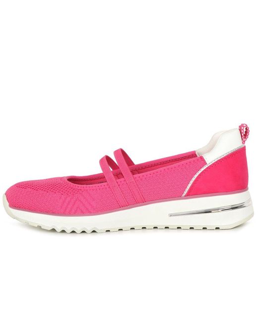 Marco Tozzi Pink Ronda Sports Shoes
