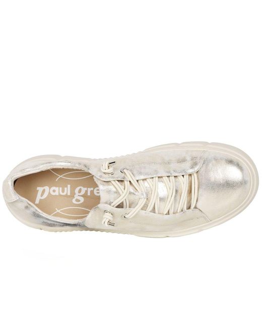 Paul Green White Paul Charlotte Trainers Colour: 037 Lea