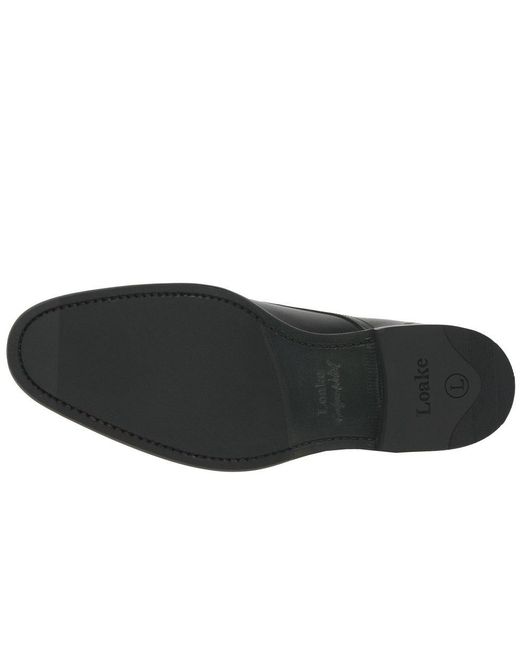 Loake Black Atherton Formal Shoes for men