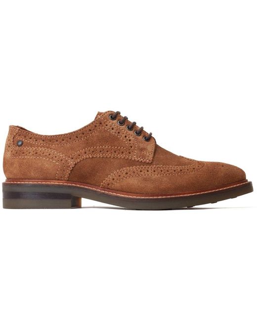 Base London Brown Hatfield Brogues for men