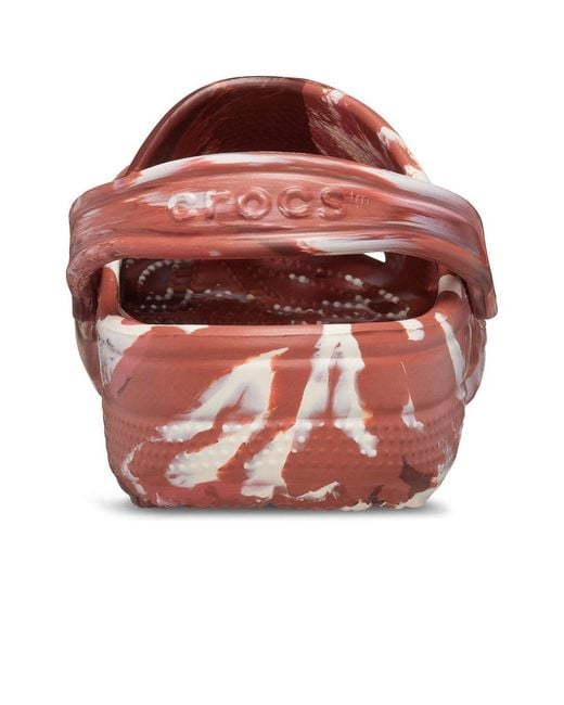 CROCSTM Pink Marble Sandals