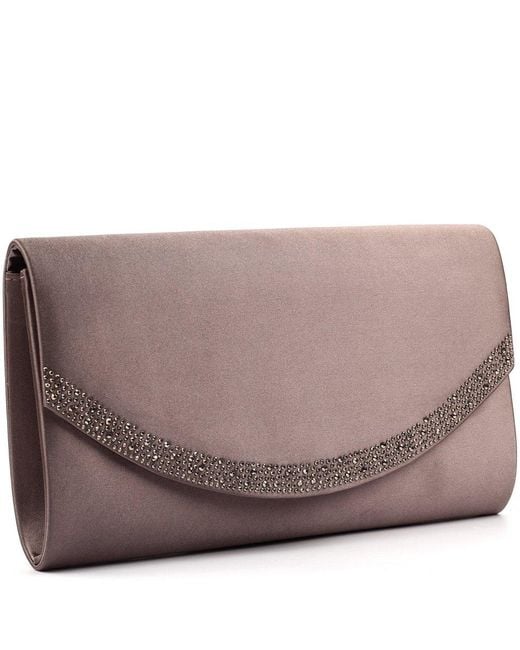 Lunar (GRS) Gray Nina Clutch Bag