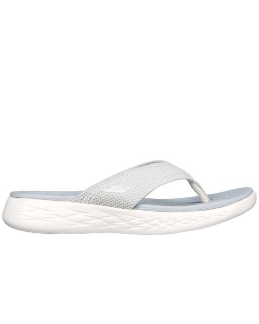 Skechers performance women's on the go 4 vivacity store flip flop