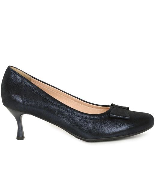 Bioeco Blue Phillipa Court Shoes