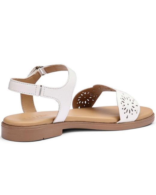 Hotter Brown Arabella Wide Fit Sandals